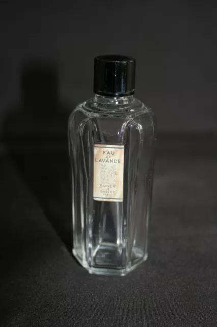 Flacon de parfum ancien Roger et Gallet  Eau de Lavande