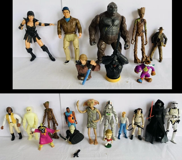 MOVIES MIXED BUNDLE Vintage Nostalgic 90s Action Figure Toys Bulk Lot