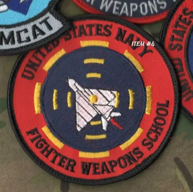 GENERIC TOP GUN FIGHTER WEAPONS SCHOOL AGGRESSOR A-4 SKYHAWK vêlkrö PATCH