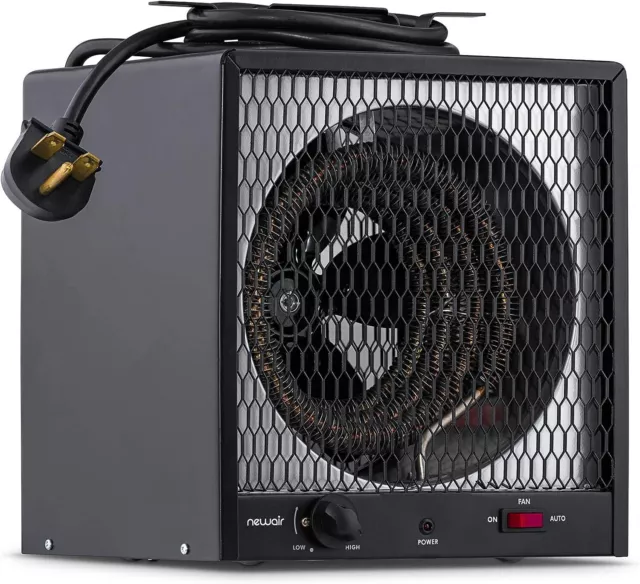 Heavy-Duty 5300W Electric Garage Heater, Commercial Utility Workshop Shed Heat