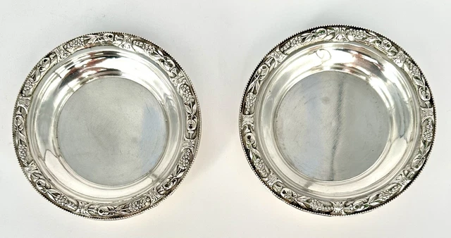 2 Anbietschalen 800er Silber Österr./Ungarn Wien Dianakopf V. Mayer‘s Söhne 260g
