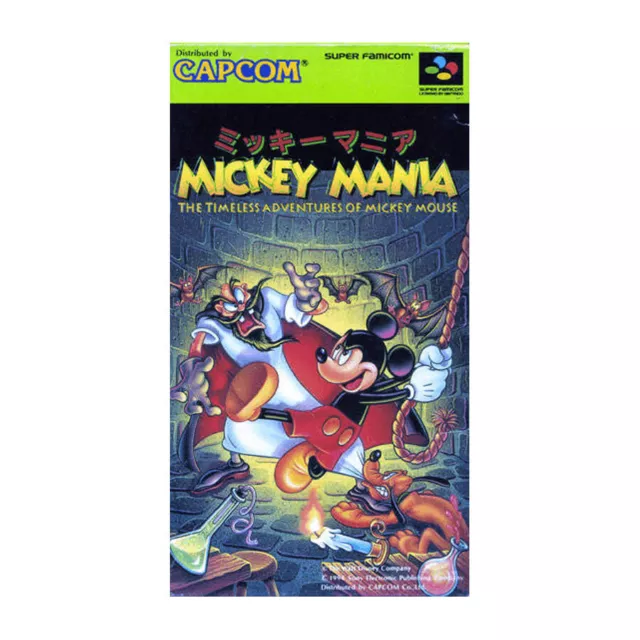 Mickey Mania The Timeless Adventures Of Mickey Mouse Ntsc Jap Snes A (PO123974)