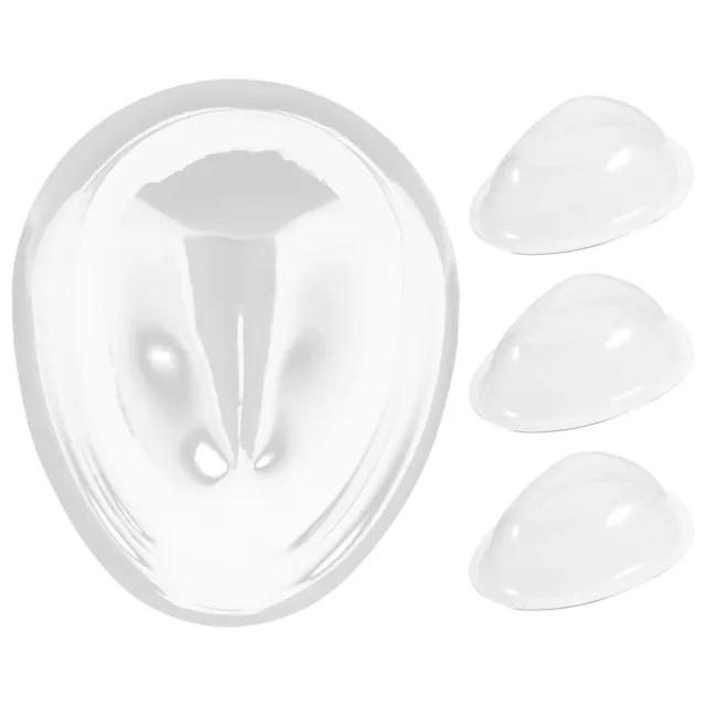 4pcs en plastique transparent jouet de maquillage de poupée de poupée de