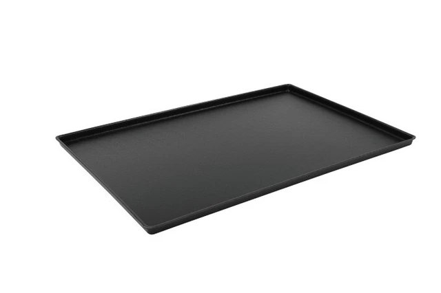 Auslagetabletts / Ausstelltabletts 600 x 400 x 20 mm Kunststoff (ABS) schwarz