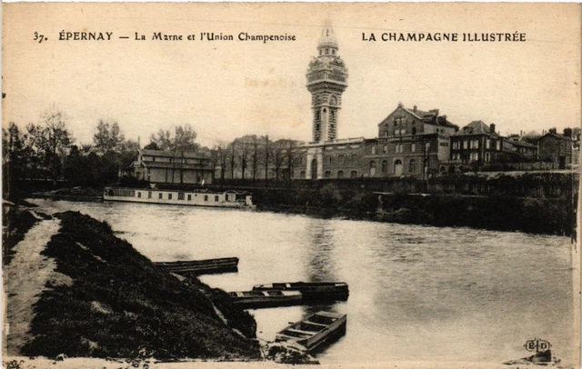 CPA ÉPERNAY La MARNE et l'Union Champenoise (491119)