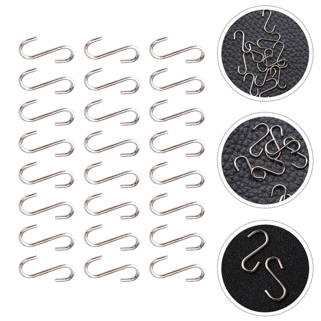 200 Pcs Mini Hook Metal Hanging Hooks Multifunction Storage Plant Hanger