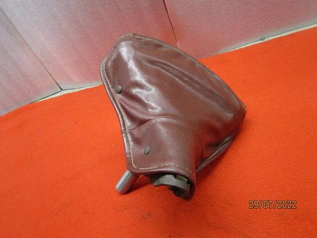 TentHome Selle de vélo vintage en cuir - Selle à ressort avec 4 ressorts améliorés - Avec sabots et rivets (noir