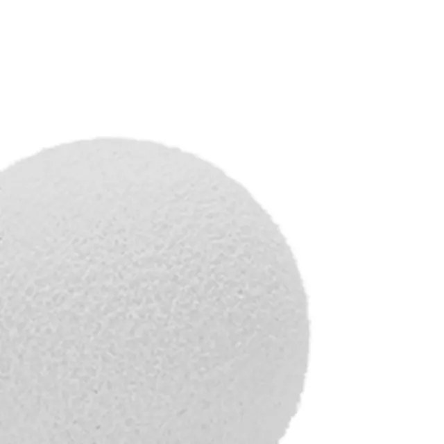 (Blanche) Lot De 30 Balles De En Mousse EVA De 21 5 Mm Balles De