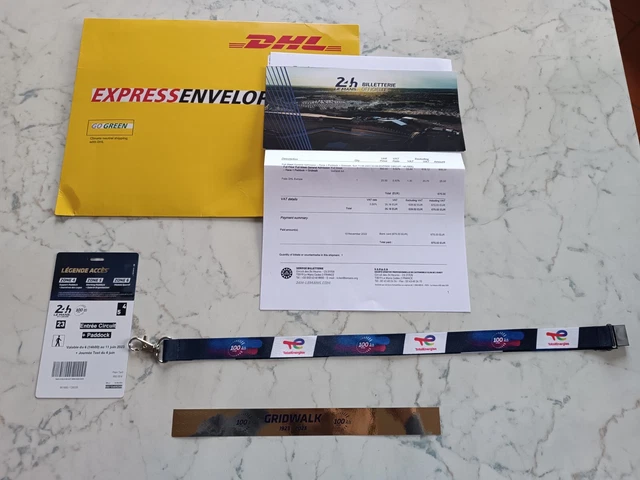 Biglietto le mans 2023 (full week general admission - race + paddock + gridwalk)