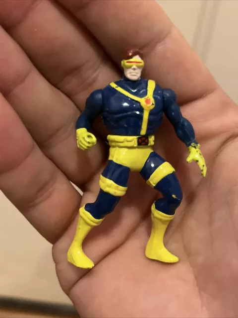 Used 1994 Toy Biz Marvel Mini Cyclops X-Men Mutant Die Cast Metal Figurine