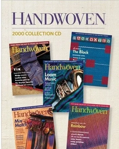 CD Only! Handwoven Magazine 2000 Collection CD 5 Issues