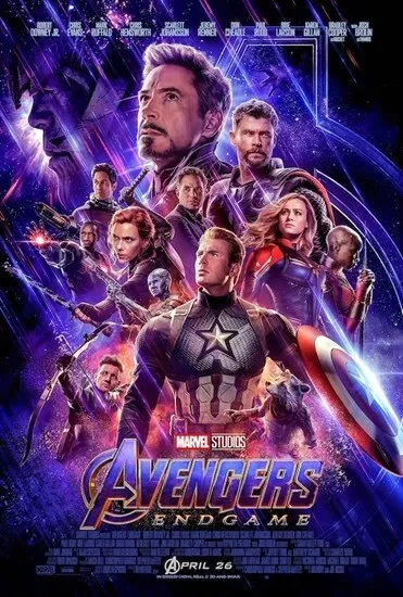 Avengers End Game Movie Poster 24" x 36" New!