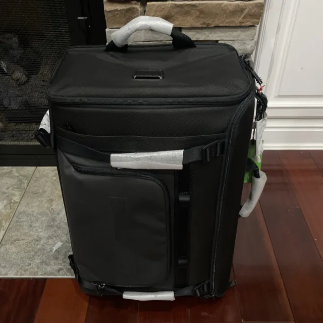 Tumi Alpha Bravo International 2 Wheeled Duffel Backpack Carry-On MSRP $750