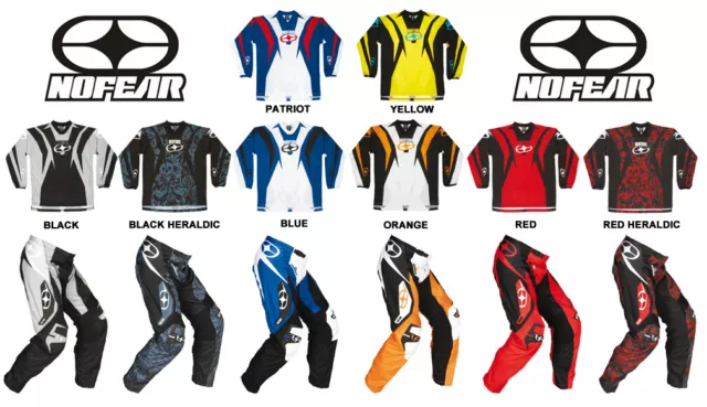 Pantalon / Maillot No Fear Spectrum Sx Mx  Motocross Pants Jersey 081092/082092