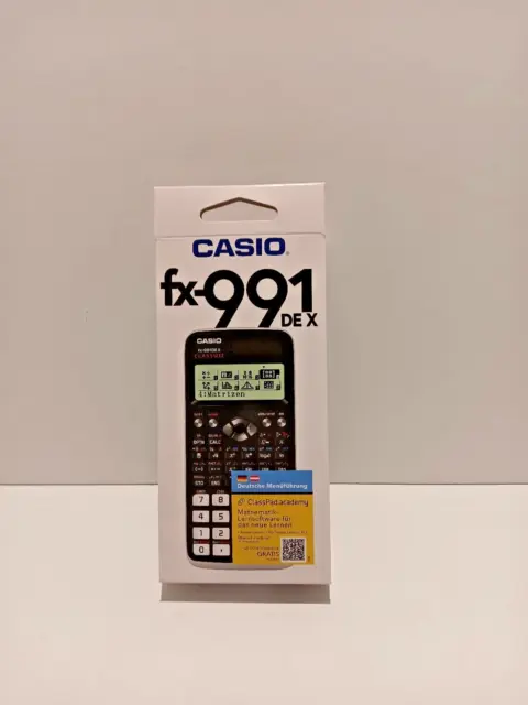 Casio FX-991DE X ClassWiz Wissenschaftlicher Taschenrechner Schule Studium Neu