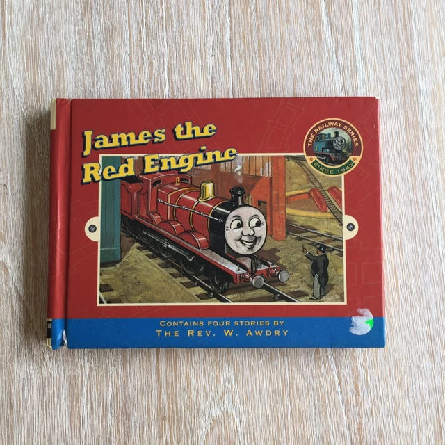 THOMAS THE TANK ENGINE James the Red Engine HARDCOVER - Good $23.00 ...