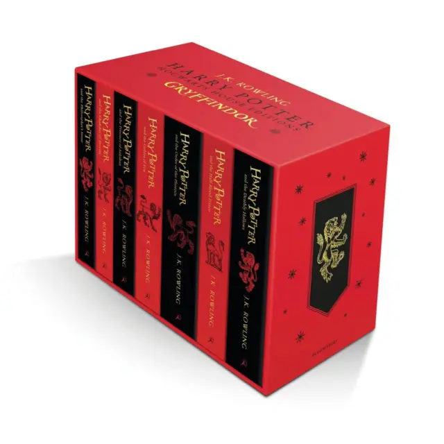 J. K. Rowling Harry Potter Gryffindor House Editions Paperback Box Set
