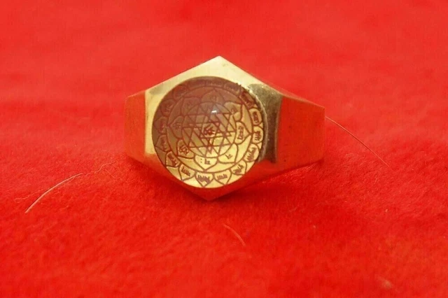 Anillo mágico real Trillonaire Maker lotería de riqueza dinero anillo de éxito A++