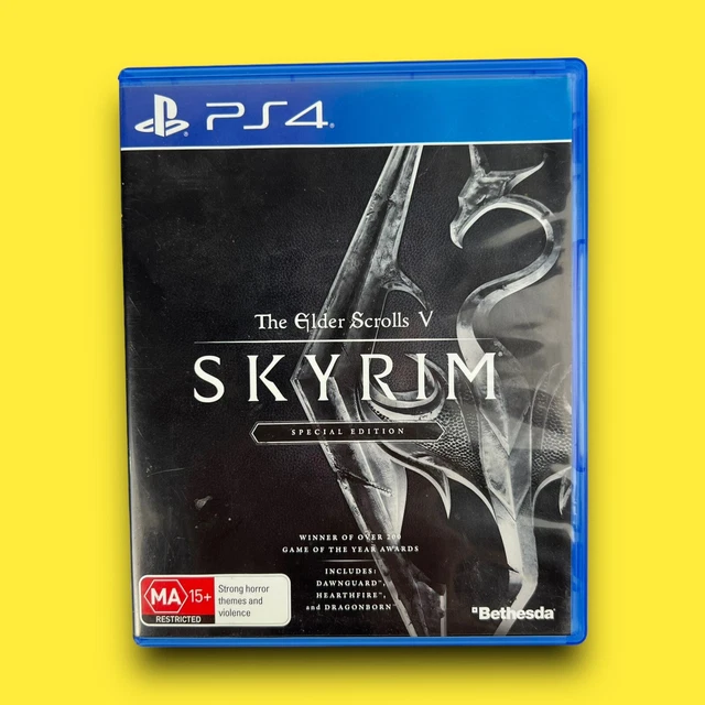 VG! GENUINE PLAYSTATION 4 PS4 The Elder Scrolls V 5 Skyrim Special Edition  AUS $16.99 - PicClick AU