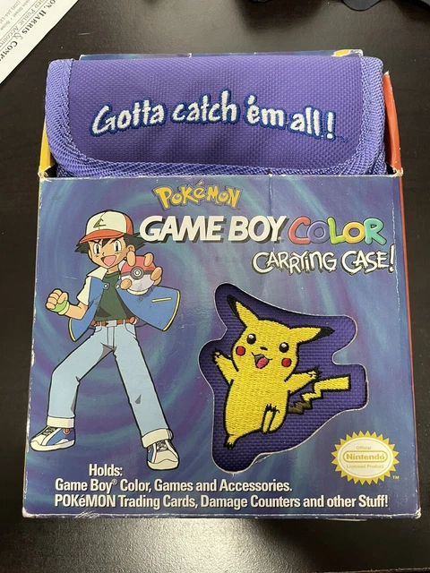 Pokémon Gameboy Color Carrying Case Pikachu