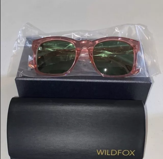 New- Wildfox Catfarer Rosewater Sunglasses