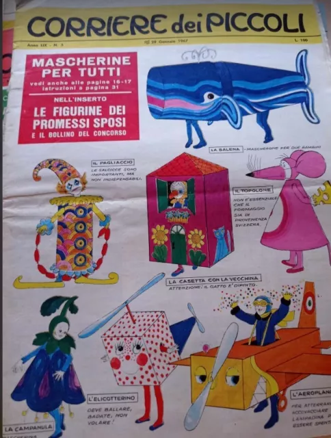 Corriere dei piccoli N. 5 1967, buone - ottime condizioni