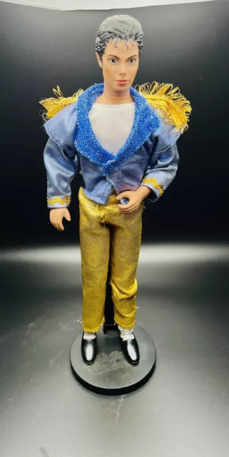 Vintage Rare MICHAEL JACKSON SUPERSTAR OF THE 80S DOLL MUSIC