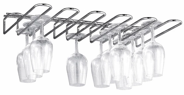 Contacto Gläserregal Glashalter Wandregal Barschiene für max. 20 Gläser