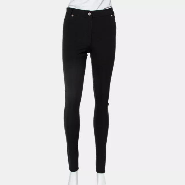 Givenchy Black Knit Skinny Leggings M