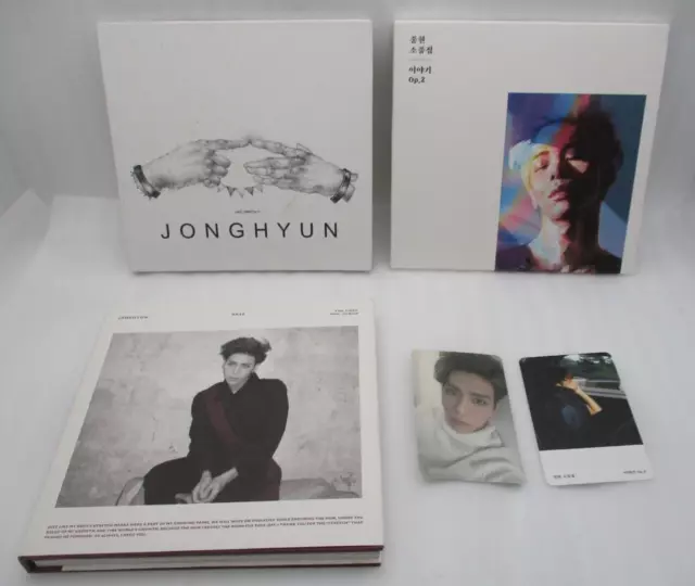 Jonghyun 3CDs Base, The Collection: Story Op.1, Op.2 W/2 Autogrammkarte Shinee