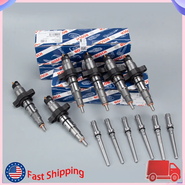 For 2004.5-2009 Dodge Ram 5.9L BOSCH Diesel Common Rail Injector Set 0445120238
