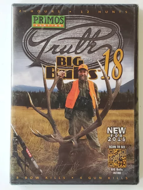 2015 Primos Hunting Truth Big Bulls 18 DVD New 2 1/2 Hours Will Primos