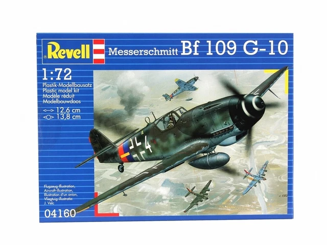 (RV04160) - Revell 1:72 - Messerschmitt Bf 109 G-10