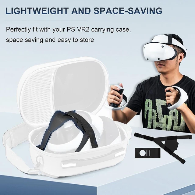 For PS VR2 PU Adjustable Headband Head Decompression Weight Reduction B6 L7 N6P7