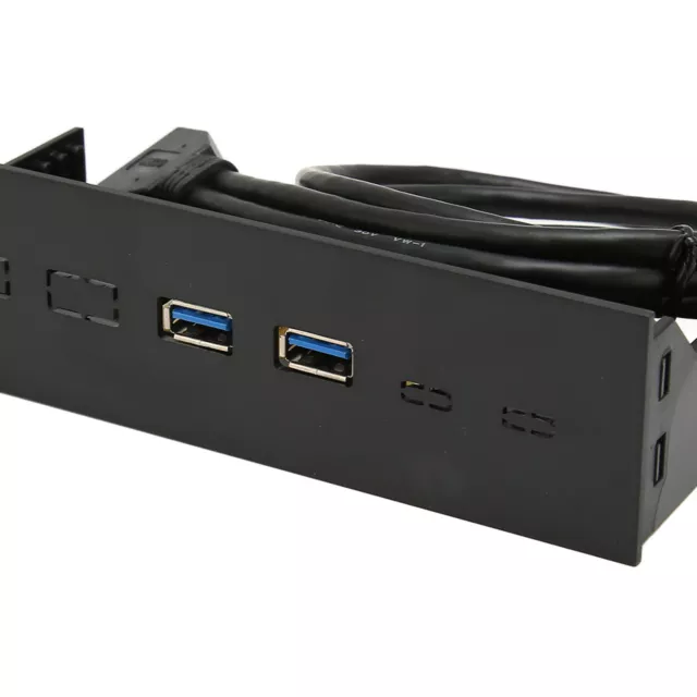 5.25in Front Panel USB Front Panel Hub 2 Ports For Computer Case