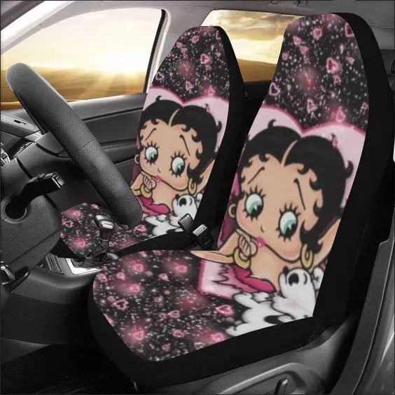 Betty Boop Car Seat Cover Cute Gifts Car Seat Covers (set of 2)