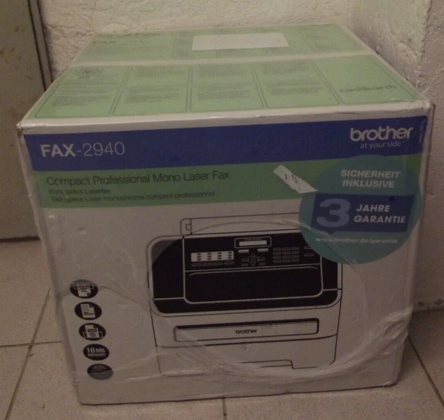 *** Brother FAX-2940 / 2940 - NEU - OVP - Multifunktionslaser - Schwarz/Weiß ***