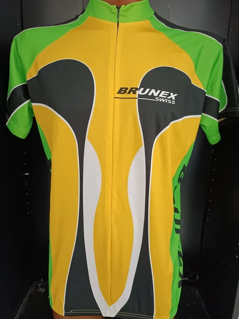 Veste De Cyclisme Hiver Brunex Swiss - Laine, Zip Complet, Taille L - Neuf Sans Emballage