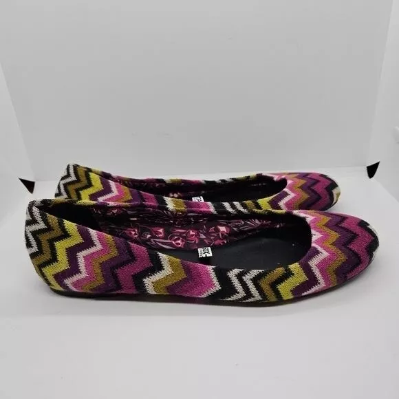 Missoni for Target chevron knit flats