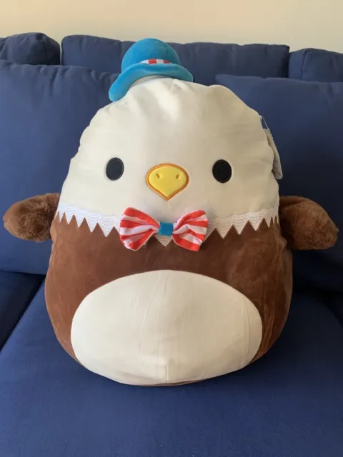 Squishmallows Edward the Bald Eagle 16” Squishmallow 4th of July 4th 2023 New