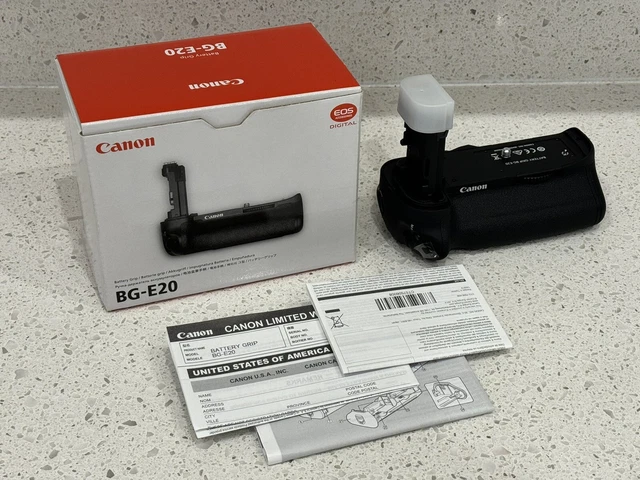 Canon Battery Grip BG-E20, Brand New and Unused Genuine Canon Battery Grip 2