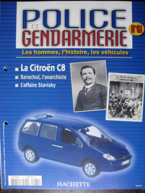 Fascicule 61 Police Gendarmerie Citroen C8