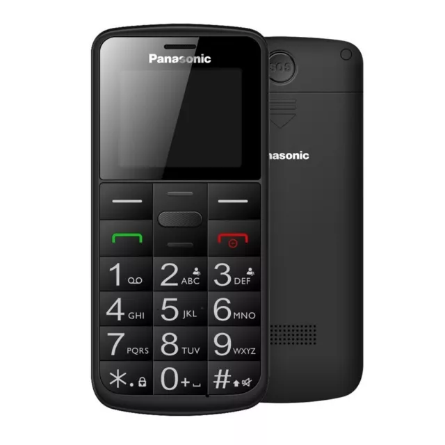 Panasonic KX-TU110 4,5 cm (1.77") Noir Téléphone numérique