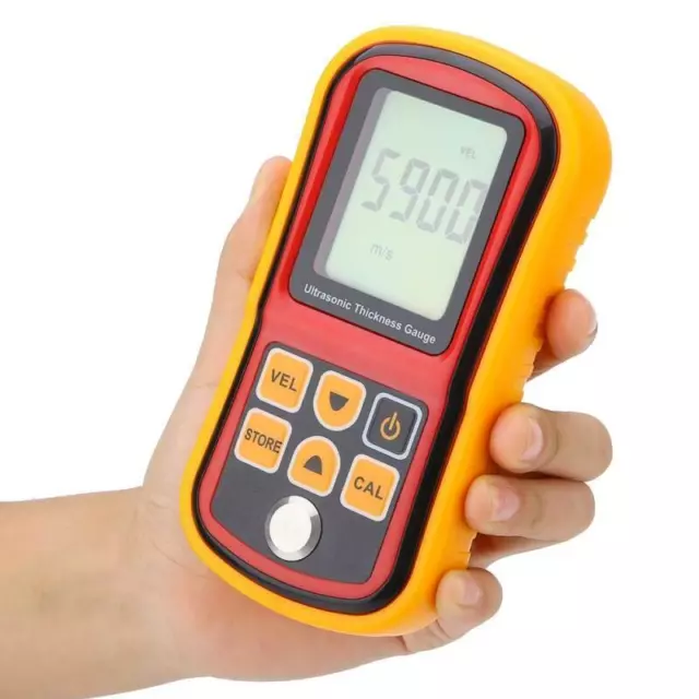 Digital Ultrasonic Thickness Meter Gauge Metal Tester Tool for precise