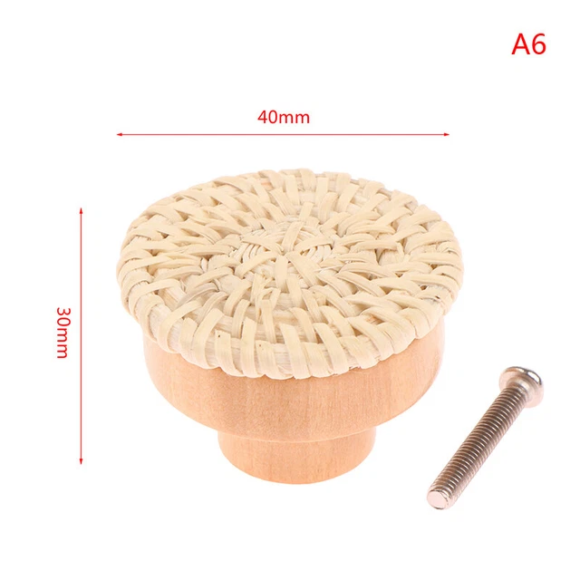 Wooden Handles Drawer Knobs Wardrobe niture Handle Cupboard Door Han-tz