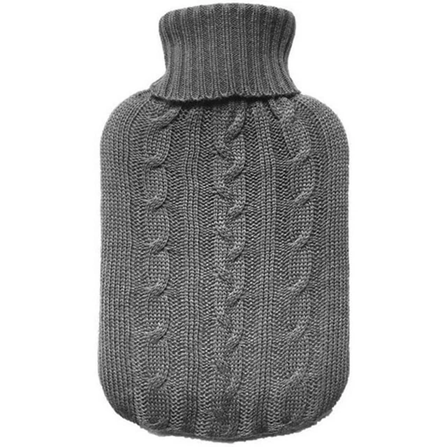 Graue WäRm Flaschen HüLle Gestrickte Pullover HüLle für WäRm Flasche - Nur  K6W9
