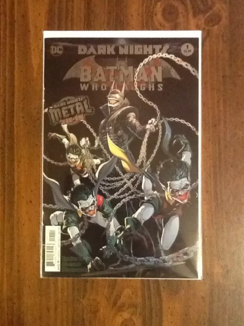 Batman Who Laughs #1 VF/NM (couverture feuille/1ère impression).