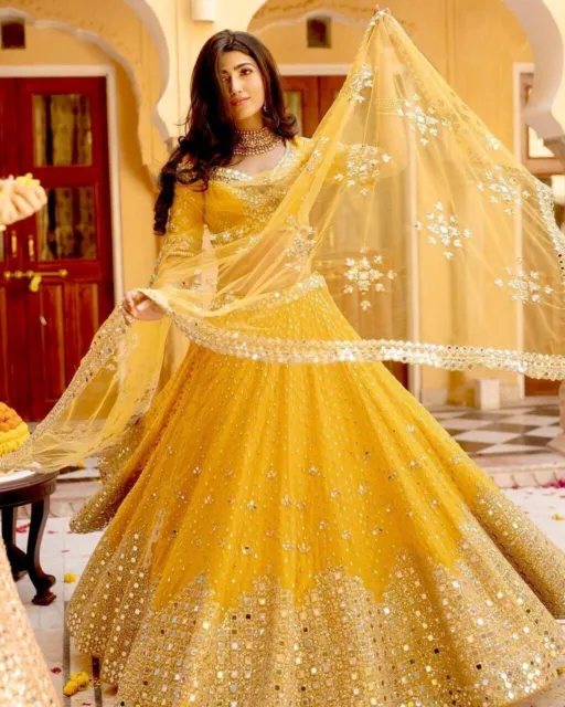 Indian New Designer Lehenga Choli Lengha Bollywood Wedding Party Pakistani Wear