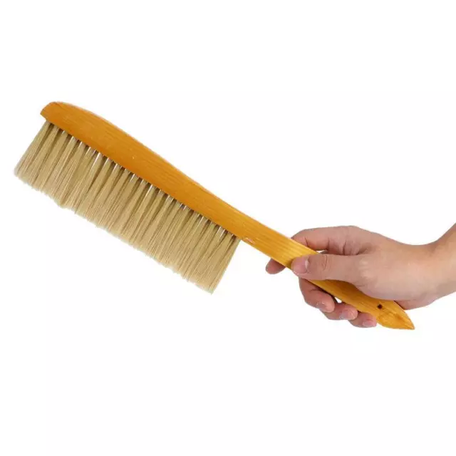 Beekeeping Brush Double Row Long Handle Clean Beehive Sweeper Tool