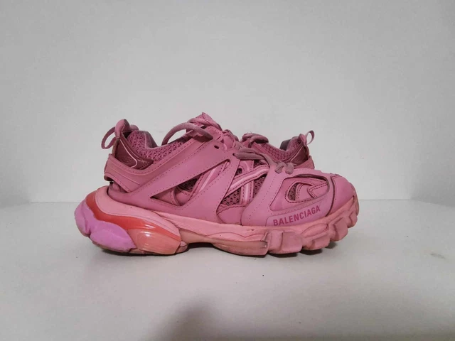 BASKETS FEMME BALENCIAGA TRACK Blanches et Orange Taille 38